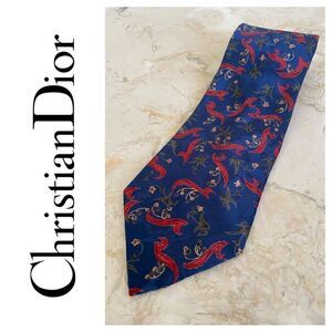 Christian Dior Vintage Poly/Silk Tie
